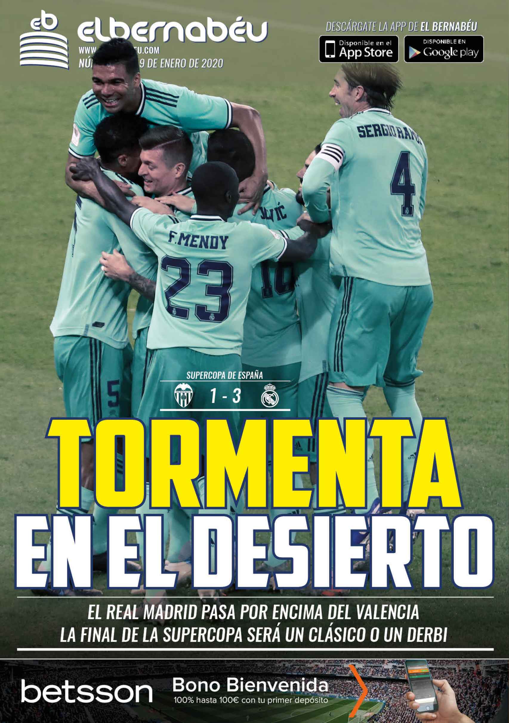 La portada de El Bernabéu (09/01/2020)