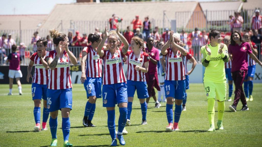 El Atlético femenino, campeón de Liga