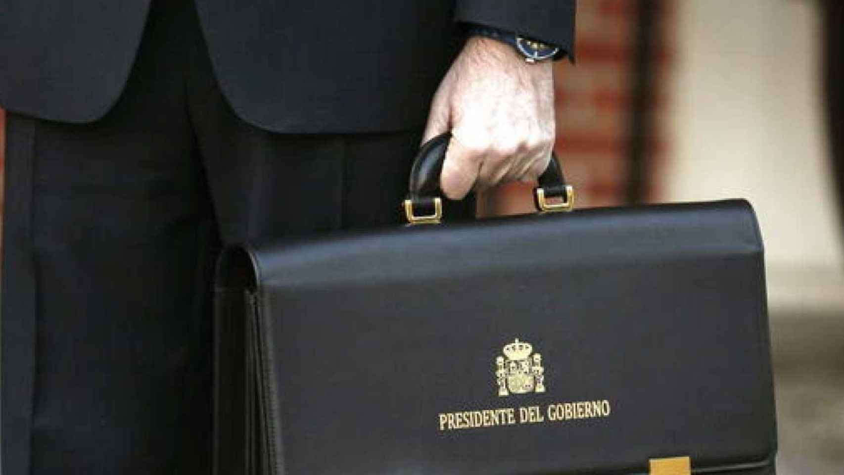 El maletín del Presidente del Gobierno.