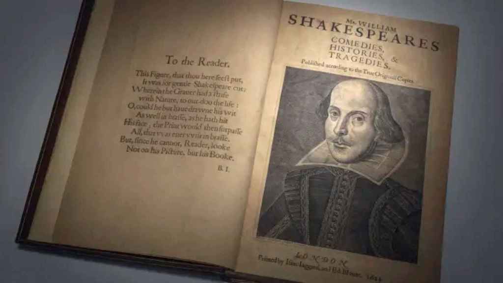 A subasta una primera edición de las obras de Shakespeare valorada en 6  millones de euros