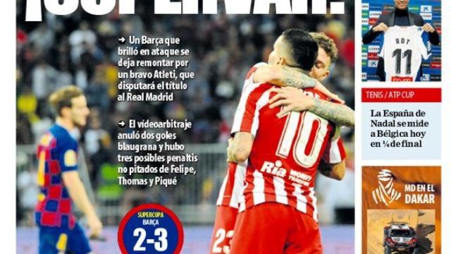 Portada Mundo Deportivo (10/01/20)