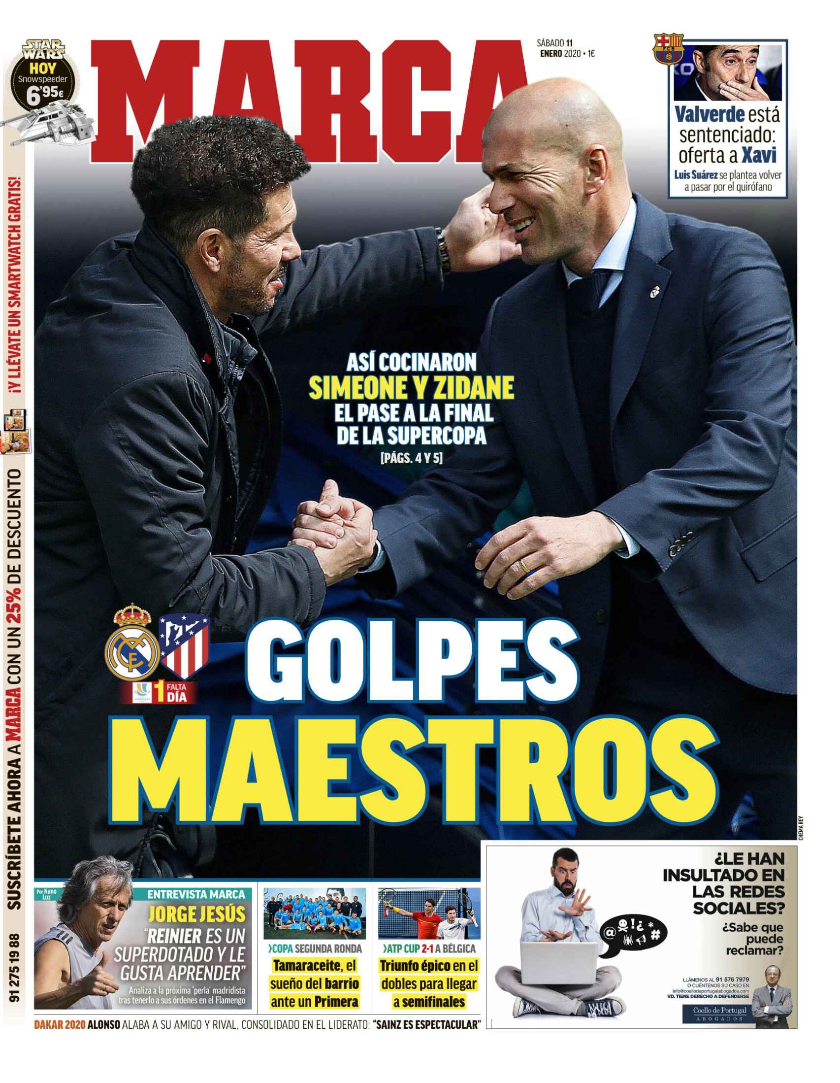 La portada del diario MARCA (11/01/2019)
