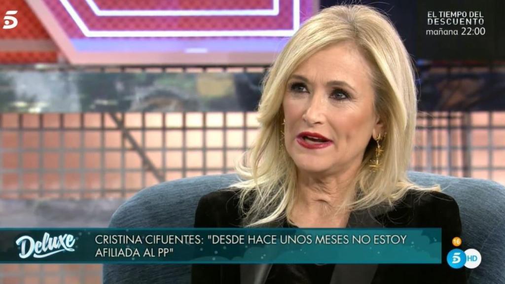 Cifuentes en una imagen de 'Deluxe'.