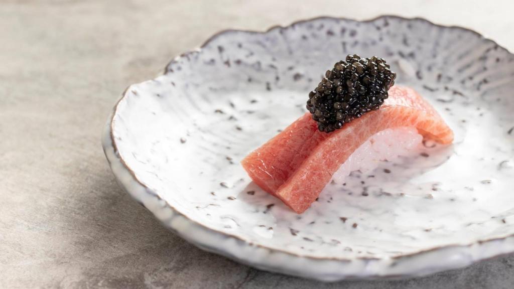 Kappo - nigiri atún rojo y caviar