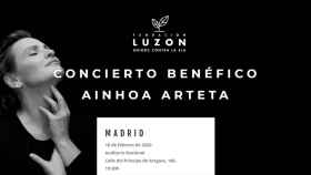 La Fundación Luzón organiza un concierto de Ainhoa Arteta para luchar contra la ELA