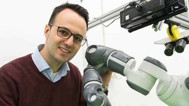 El responsable de Automatización de Fabricación Avanzada de Siemens, Juan Aparicio.