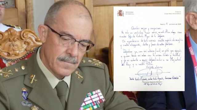 El JEMAD, general Fernando Alejandre, se ha despedido con una carta a los militares españoles.