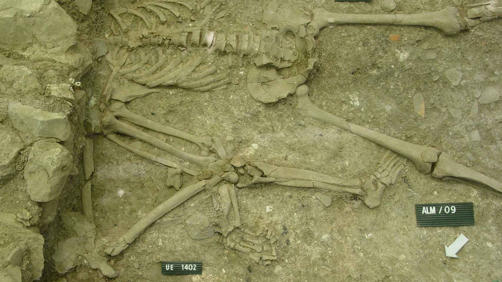 Cadáveres mutilados del Cerro de la Cruz.