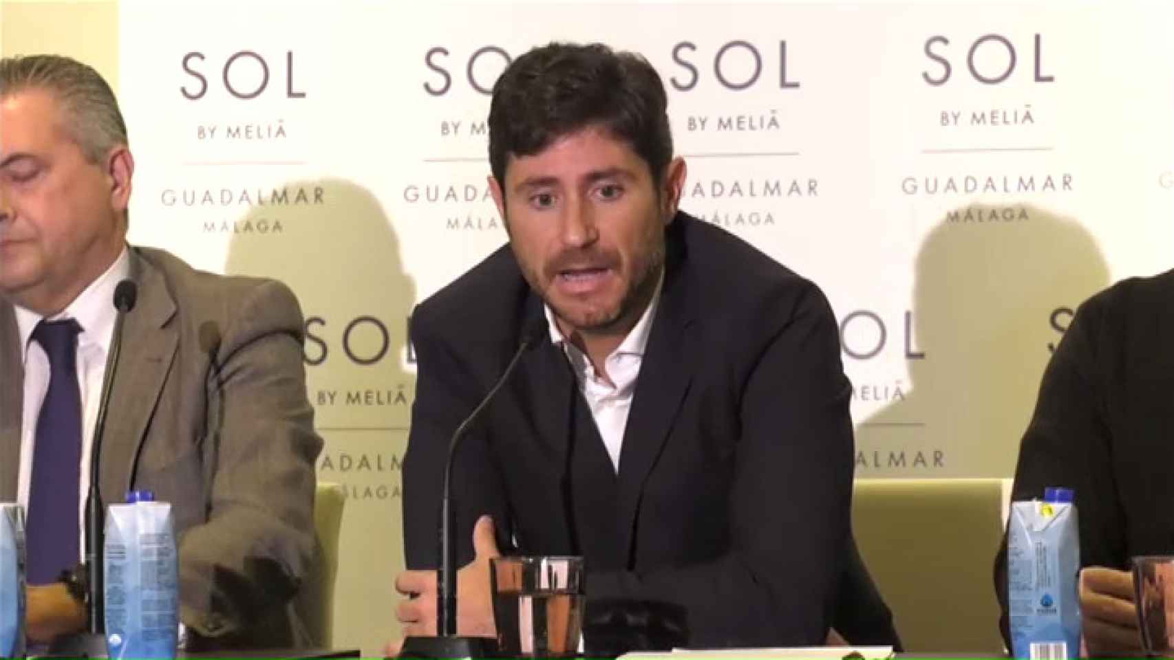 Victor Sánchez del Amo, durante la rueda de prensa