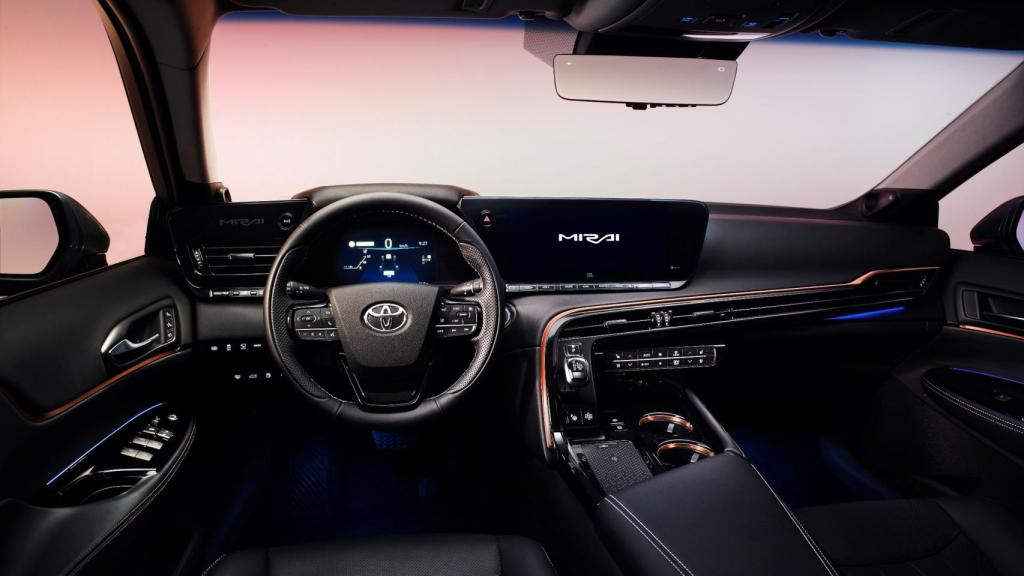 Interior del nuevo Toyota Mirai