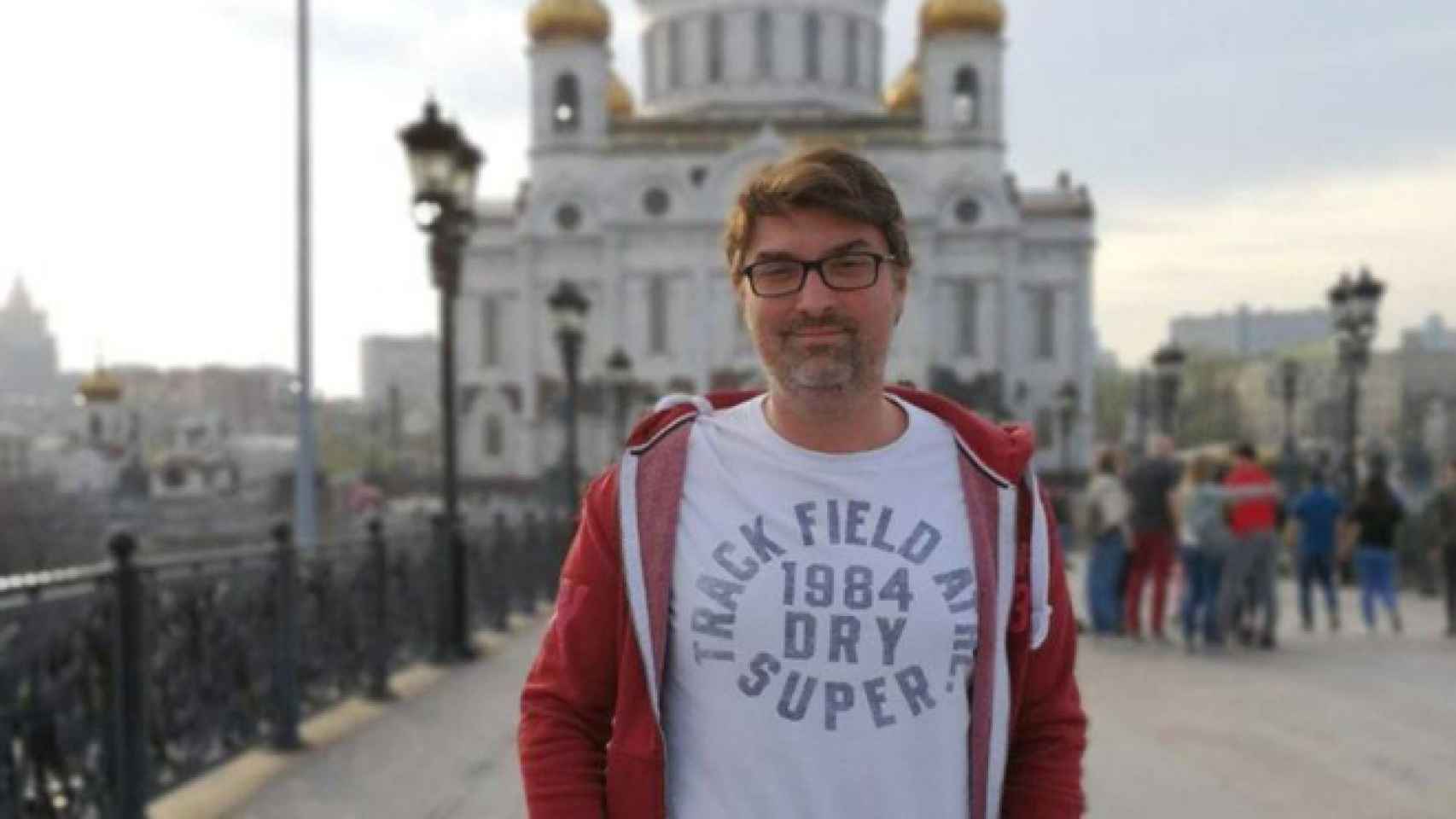 Manuel Regalado, el periodista español que ha muerto en Rusia.
