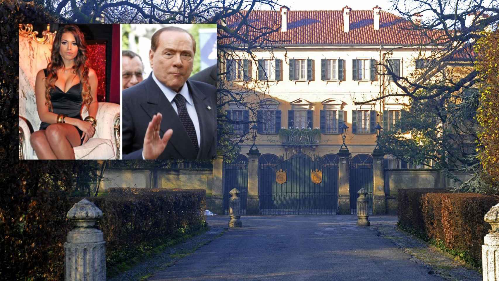 El 'cuarto oscuro' se situaba en la villa San Martino (Ancore), una de las mansiones de Berlusconi