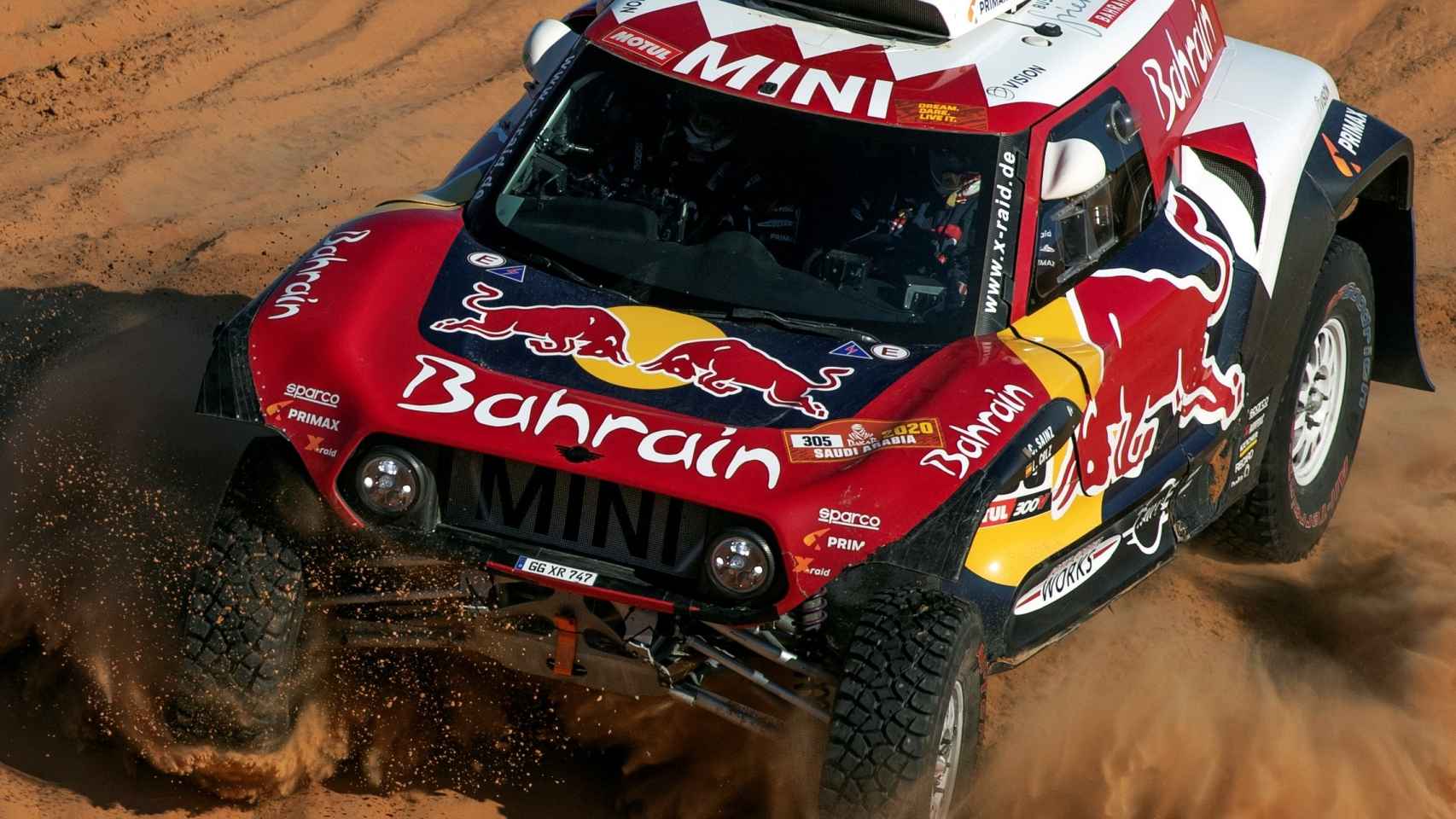 Carlos Sainz en la undécima etapa del Dakar 2020