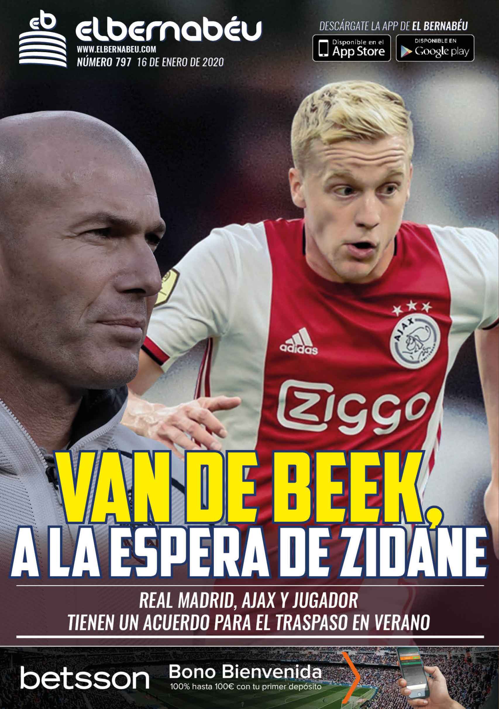 La portada de El Bernabéu (16/01/2020)