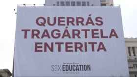 Publicidad de la nueva temporada de 'Sex Education'.