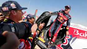 Carlos Sainz, tras ganar su tercer Rally Dakar