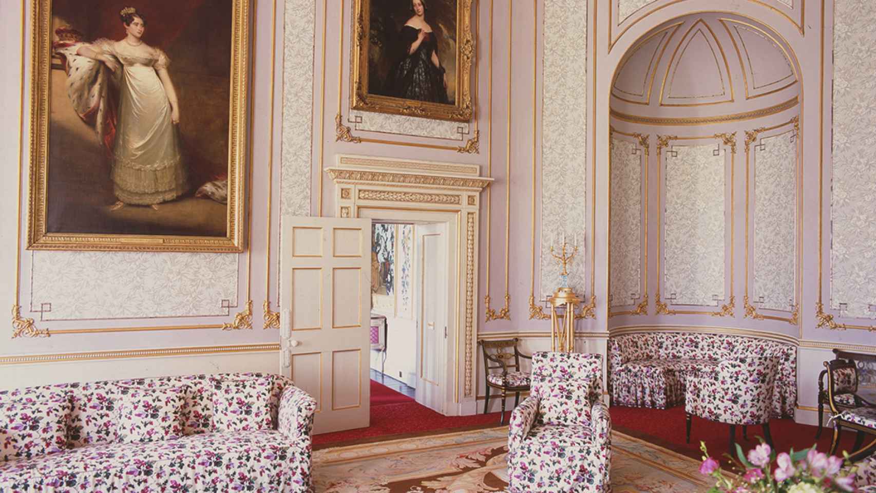 Una de las estancias del Palacio de Frogmore.