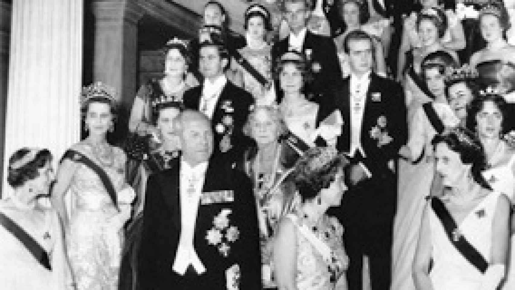 La boda de la Reina Sofía y Juan Carlos.
