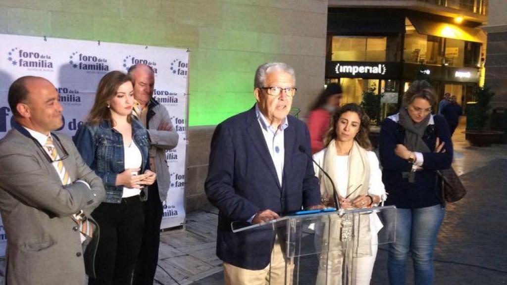 Gonzalo Sánchez, presidente de la Federación de Familias Numerosas de Murcia.