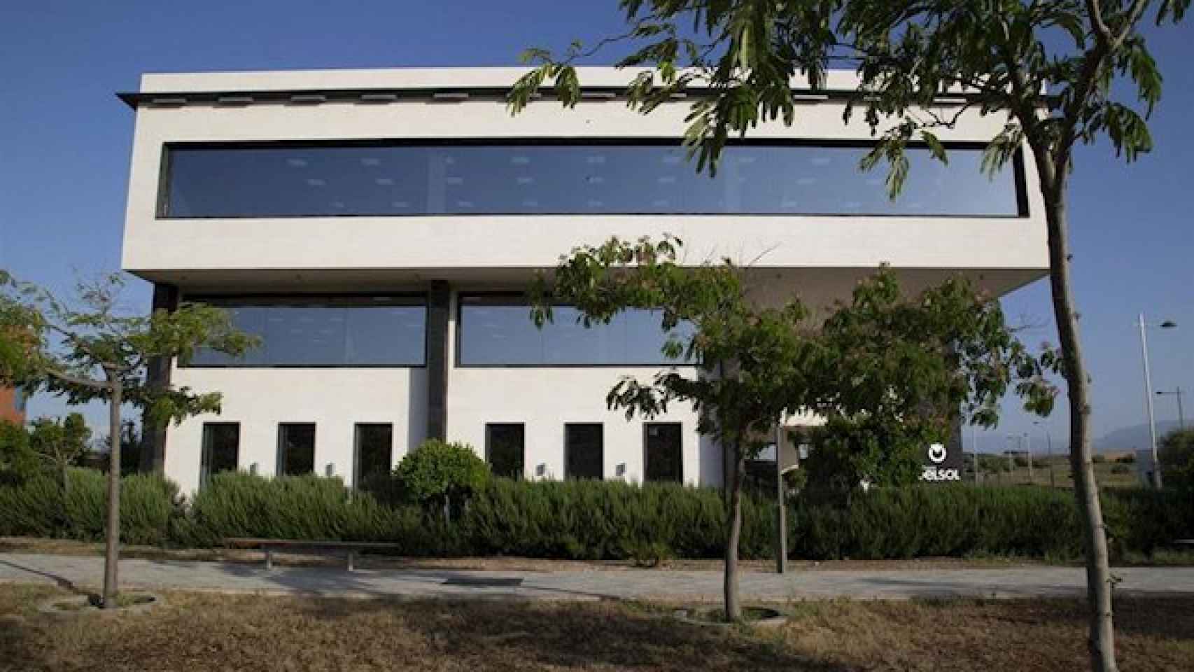 La sede de la empresa informática, en Mengíbar (Jaén).
