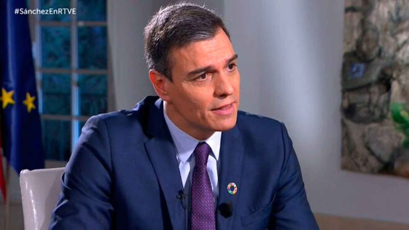Pedro Sánchez, en su primera entrevista como presidente del Gobierno en RTVE.