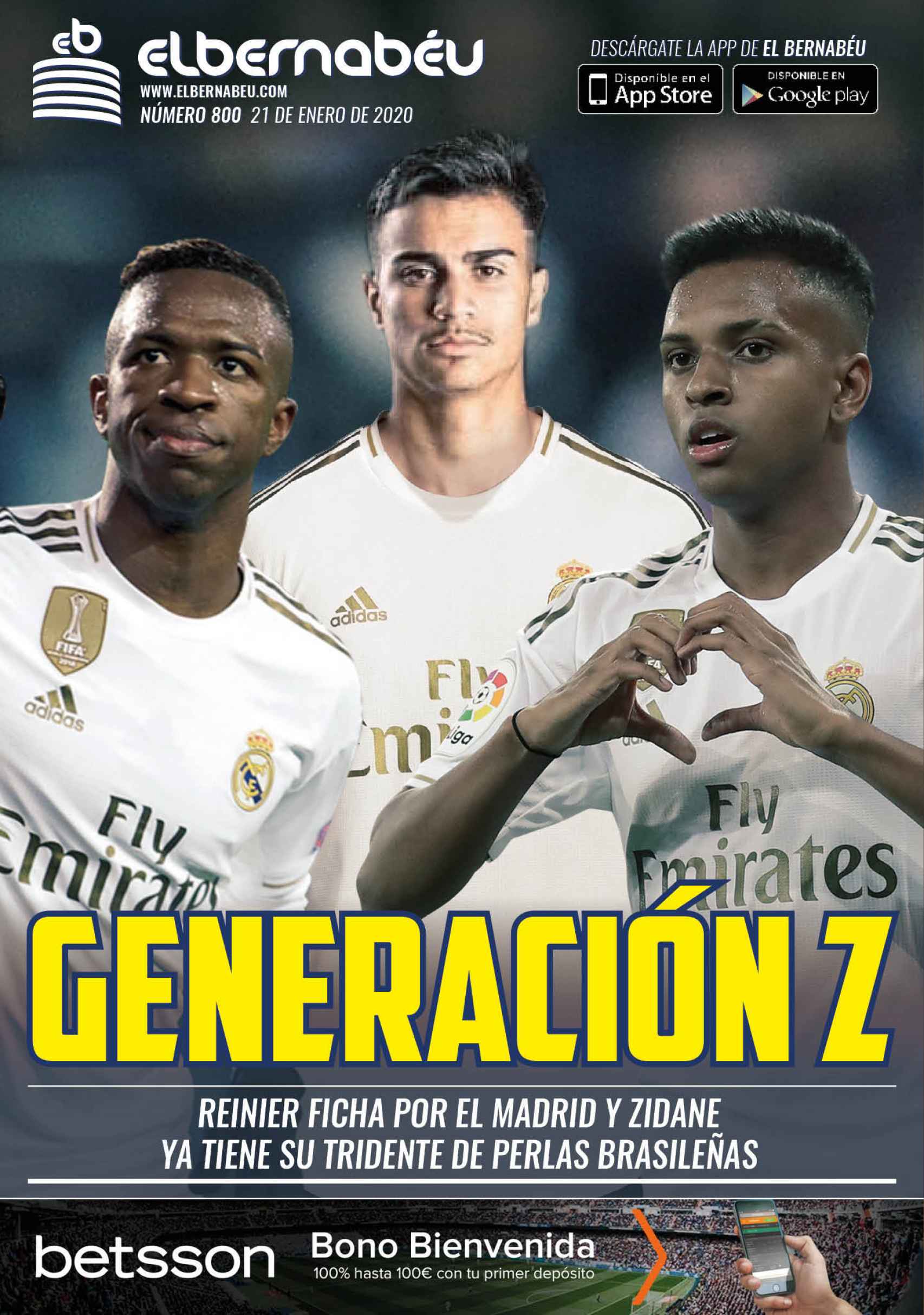 La portada de El Bernabéu (21/01/2020)