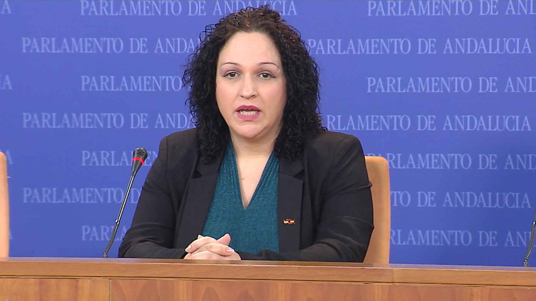 Luz Belinda Rodríguez, diputada en el Parlamento de Andalucía.