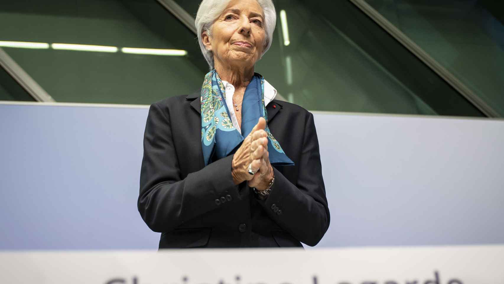 La presidenta del BCE, Chrstine Lagarde.