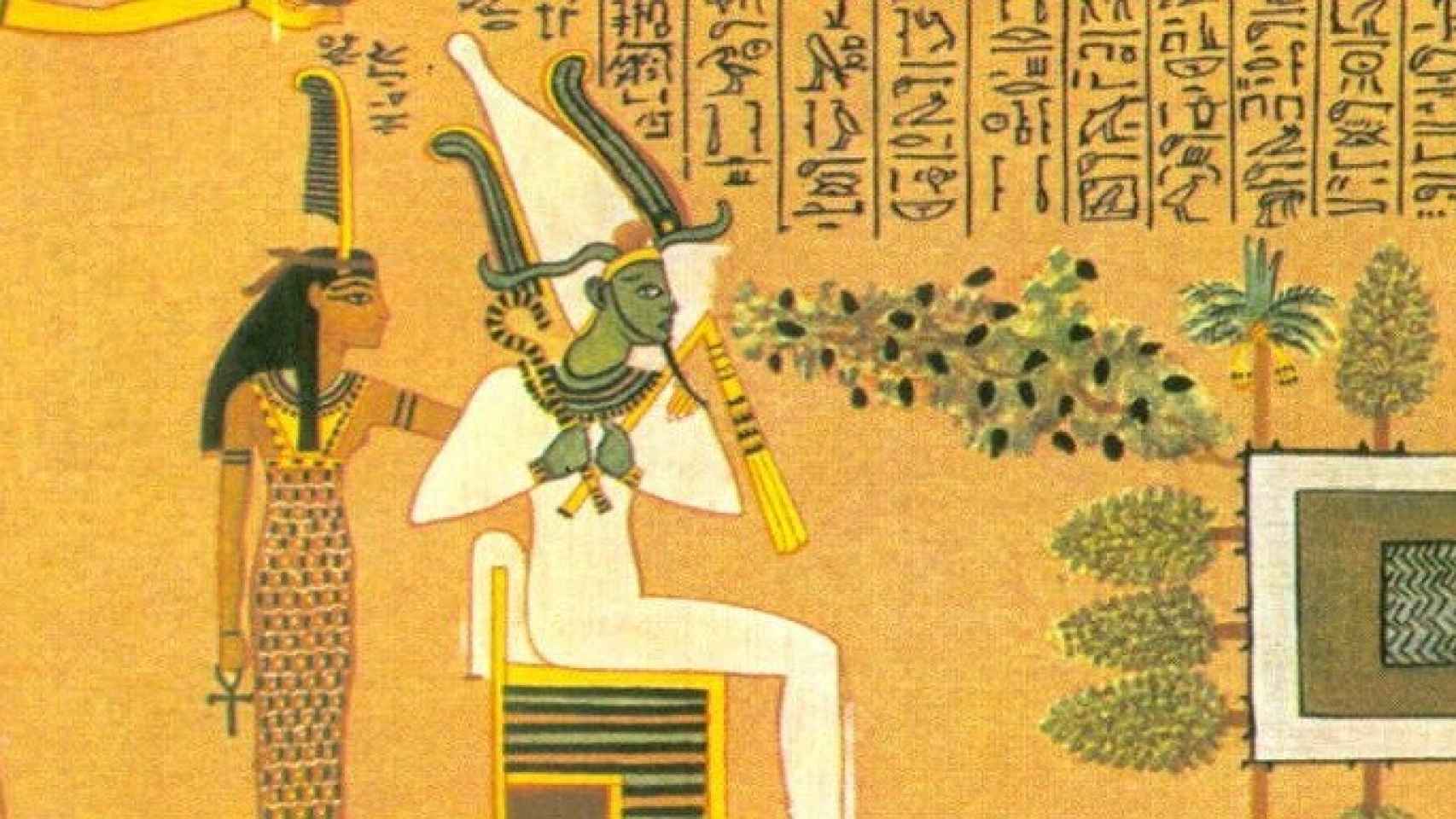 Isis y Osiris.