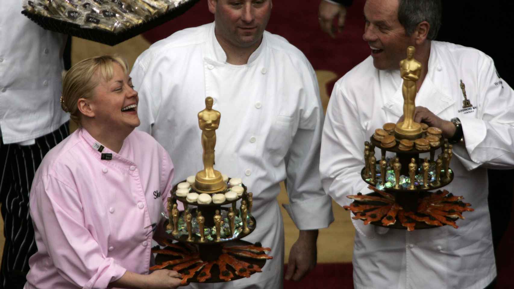 El chef Wolfang Puck lleva 25 años a cargo de la cena de los Óscar.