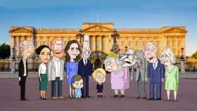 Imagen de la nueva serie de HBO Max sobre la familia real británica.