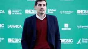 Iker Casillas, durante un acto