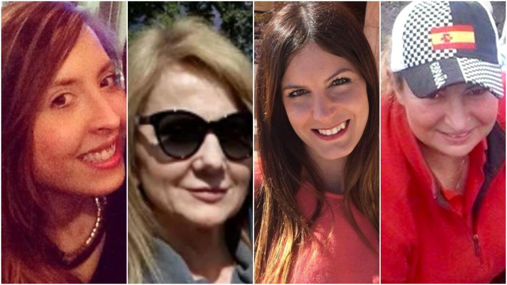 De izquierda a derecha; Mónica, Olga, Judith y Liliana.