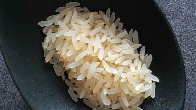 Un bol de arroz (sin arsénico).