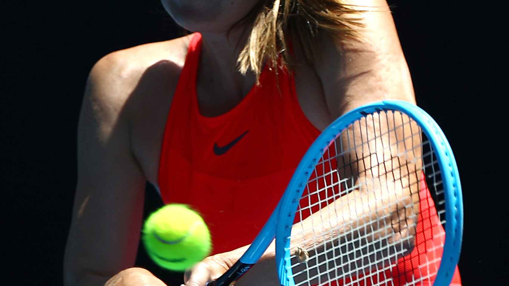 Maria Sharapova, en el Open de Australia 2020