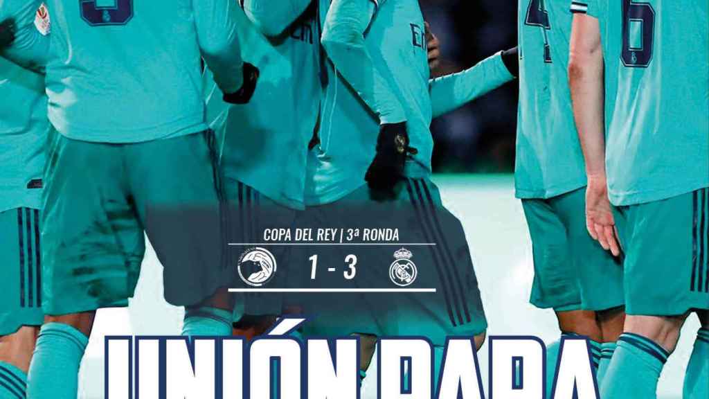La portada de El Bernabéu (23/01/2020)