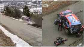 El escalofriante accidente del campeón del mundo de WRC en Montecarlo