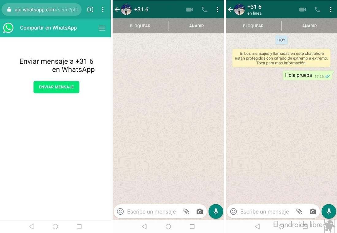 Para usar WhatsApp como una nube personal