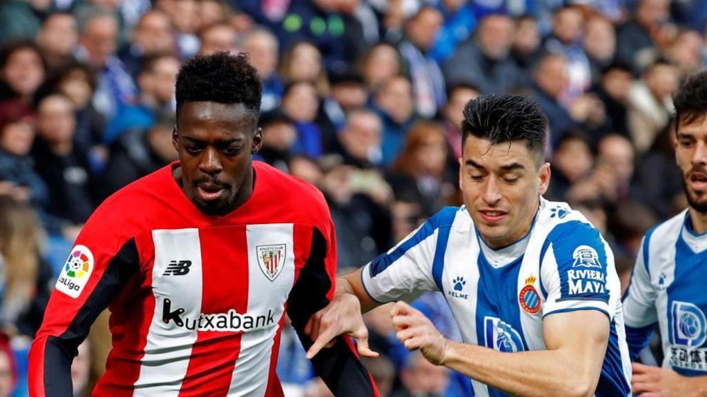 Iñaki Williams, contra el Espanyol
