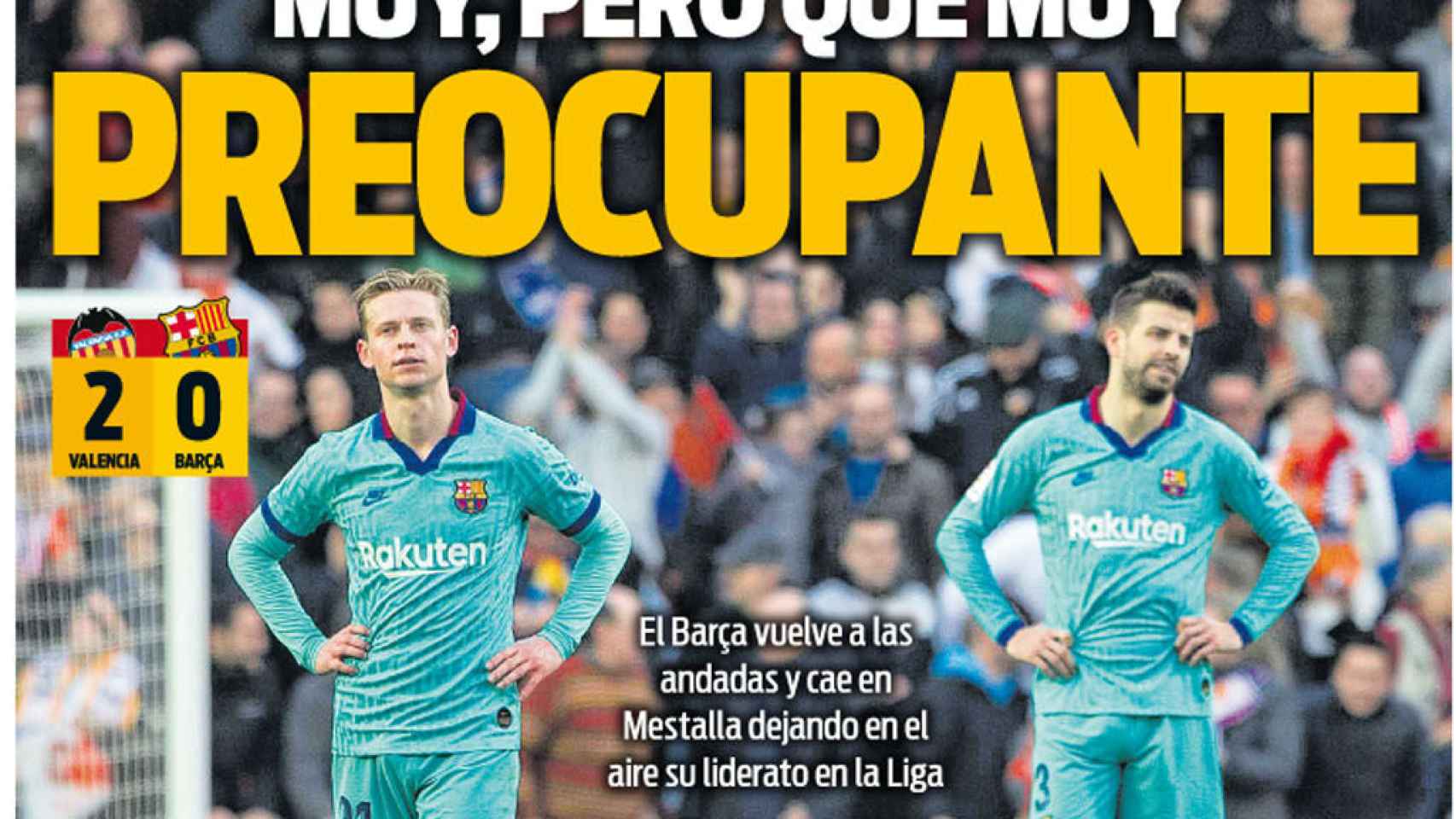 La portada del diario Sport (26/01/2019)