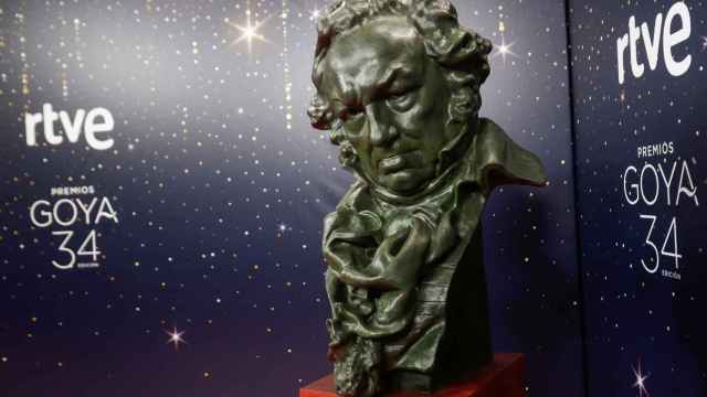 Un cabezón de los Premios Goya.