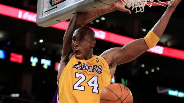 Kobe Bryant con los Lakers