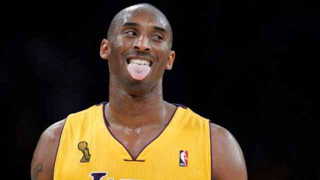 Kobe Bryant, en un partido con Los Angeles Lakers en la NBA