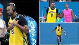 El emocionante homenaje de Kyrgios a Kobe Bryant