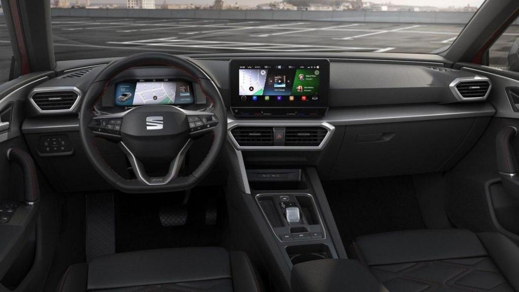 Seat Leon por dentro.