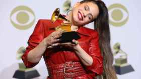 Rosalía en los Grammy. Gtres.