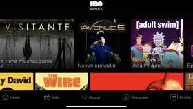 App de HBO con la nueva opción de descarga