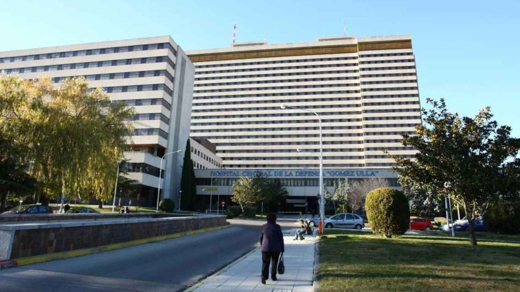 La fachada del Hospital Gómez Ulla de Madrid.