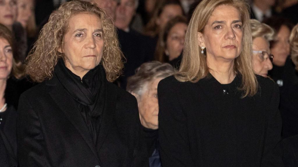 El aspecto de las hermanas del Rey ha llamado la atención por su evidente pérdida de peso.