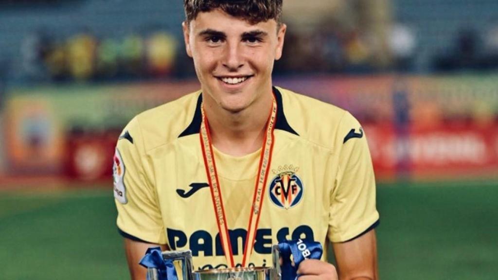 Iván Morante con el Villarreal